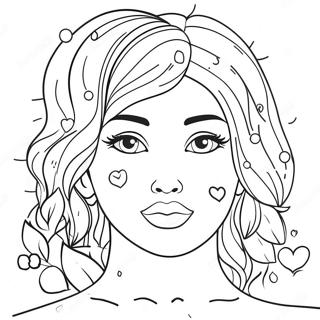 Selvkjærlighet Bekreftelse Fargeleggingsark 14820-11661