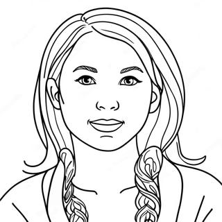 Positivt Selvbilde Fargeleggingsark 14821-11665