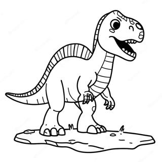 Pagina Da Colorare Di Fossili Di Dinosauro 15001-11813