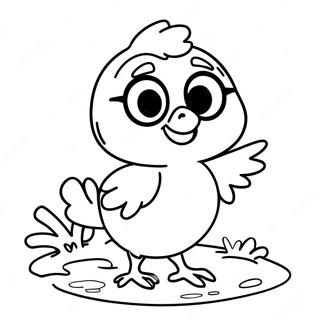 Chicken Little Färgläggningssida 15590-12292