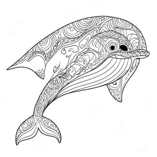 Sininen Valaankuva Värityssivu 15670-12346