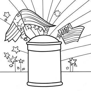 Раскраска Дня Выборов 17300-13644