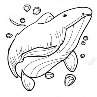 Fierce Megalodon Swimming Coloring Page 1801-1441
