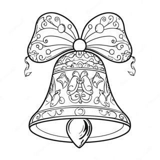 Feestelijke Bel Kleurplaat 18331-14474