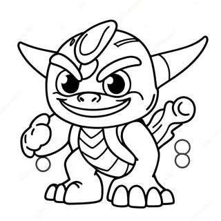 Skylanders Farvelægningsside 18560-14651
