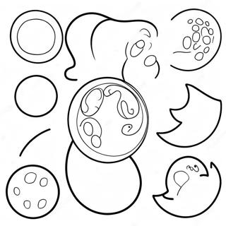 Vollmondphasen Ausmalbild 19492-15396