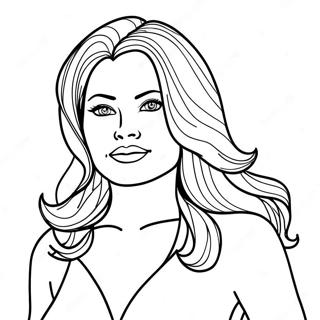 Styrkede Kvinner Fargeleggingsark 19903-15734