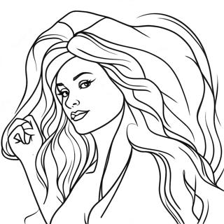 Styrkede Kvinner Fargeleggingsark 19903-15735