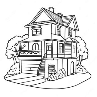 Klassisk 90'er Barbie Drømmehus Malebog 21043-16673