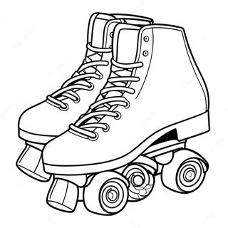 Roller Skate Coloring Page 21222-16785