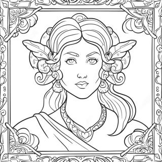 Pagini De Colorat Midas Cu Atingerea De Aur 21783-17244