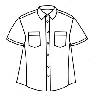 Skjorte Fargeleggingsark For Barn 23852-18836