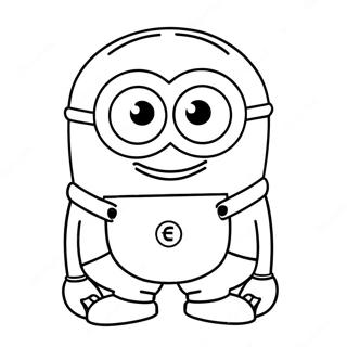 Page À Colorier De Minion Violet 25032-19784