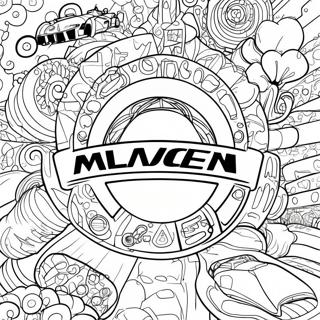 Mclaren Racing Team Logo Kleurplaat 2521-2006