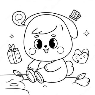 Sød Bibelvers Farvelægningsside 26594-21011