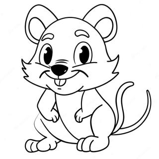 Раскраска Таза, Тасманийского Дьявола 29535-23332