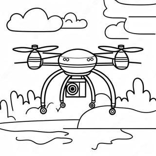 Pagina Da Colorare Di Drone 29544-23350