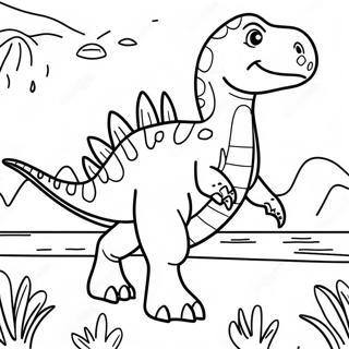 Spinosaurus Coloring Page 3350-2666