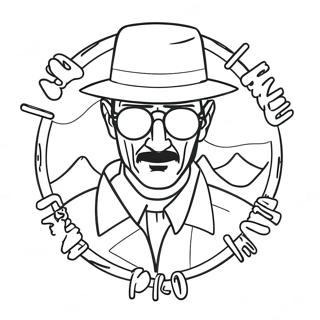 Breaking Bad Logo Kleurplaat 33573-26537