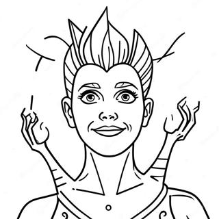 Página Para Colorir De Frankie Stein Com Raios 34484-27262