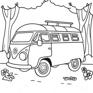 Barbie Camper Adventure Coloring Page 35473-28048