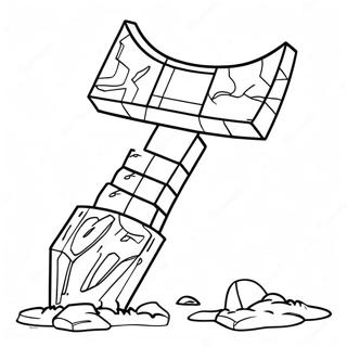 Minecraftin Hakku Värityssivu 35573-28134