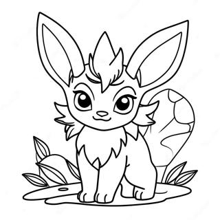 Pagina Da Colorare Di Leafeon 35693-28237