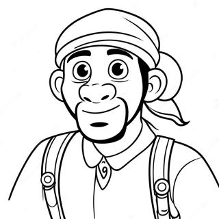 Página Para Colorear Abu Aventurero 35854-28355