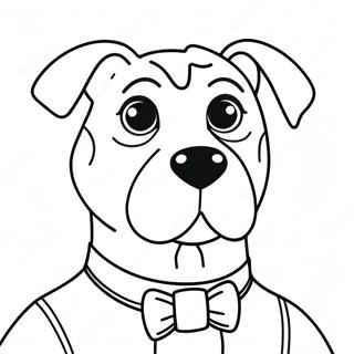 Раскраска Пса Человека 36613-28961