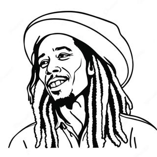 Bob Marley Kleurplaat 37283-29474