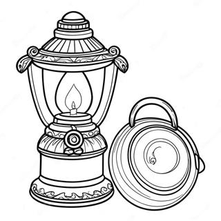 Раскраска Фонаря 37513-29672