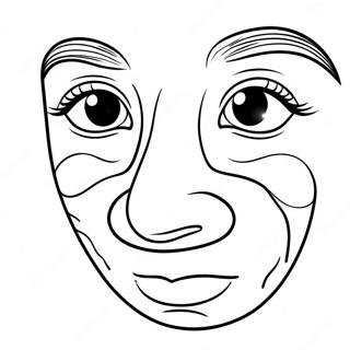 बच्चों के लिए नाक रंग भरने वाला पृष्ठ 37603-29728