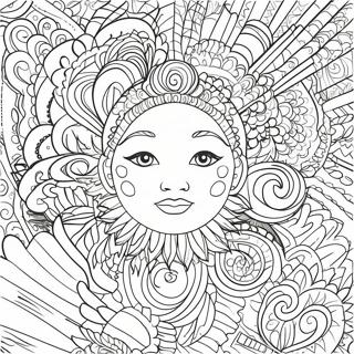 다양한 단결 색칠 공부 페이지 39124-30947