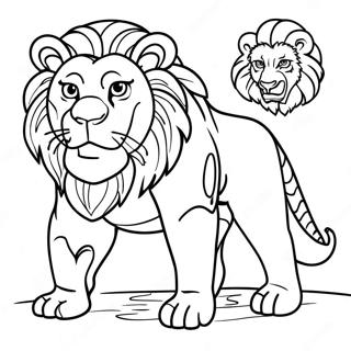 Page À Colorier : Animaux Sauvages 39603-31306