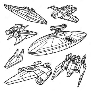 Star Wars Ships Coloring Page 39623-31329