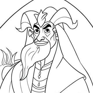 Pagini De Colorat Cu Jafar 40633-32111