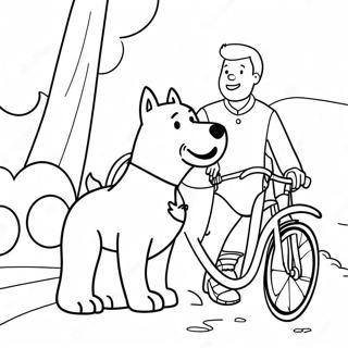 Adventurous Tintin And Snowy Coloring Page 41104-32479