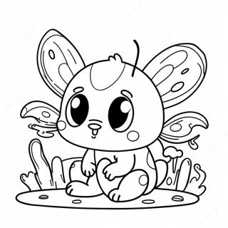 Schattige Bugsnax Personages Kleurplaat 41974-33170