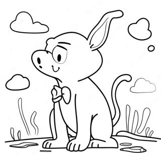 Avventure Di Stinky E Dirty Pagina Da Colorare 42564-33658