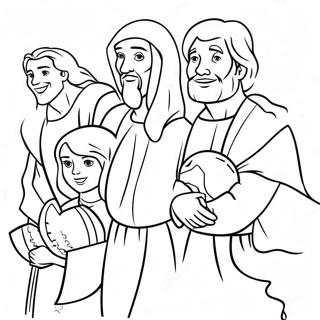 Bijbelhelden Kleurplaat 43323-34231