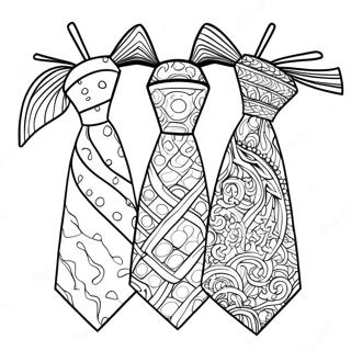 صفحة تلوين رباطات العنق 43863-34672