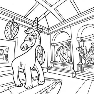 Natt På Museet Målarbok 44373-35092