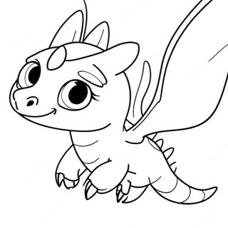 Page À Colorier De La Furie Lumineuse Majestueuse En Vol 44754-35378