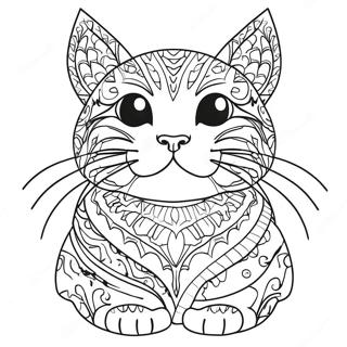 Pagina Da Colorare Del Meme Del Gatto 46523-36770