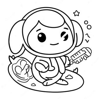 หน้าระบายสีโปรเครเอทสำหรับเด็ก 46793-36984