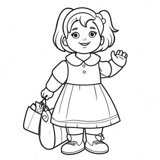 Page À Colorier D'annie 47483-37547