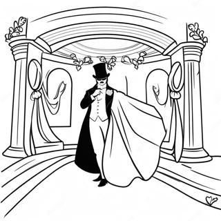 Раскраска 'призрак Оперы' 49273-38971