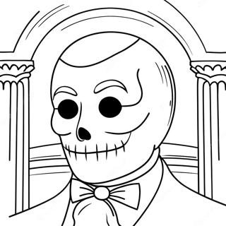 Раскраска 'призрак Оперы' 49273-38972