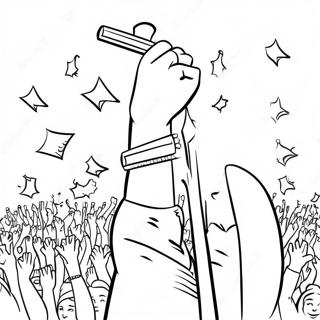 صفحة تلوين الديمقراطية الملونة 49304-38997