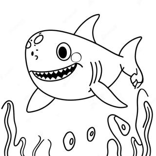 Friendly Bruce Shark Coloring Page 49844-39431